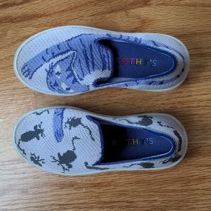 Rothy's kids sneakers cat and mouse size 12